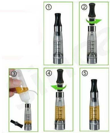 remplissage e-liquide haut